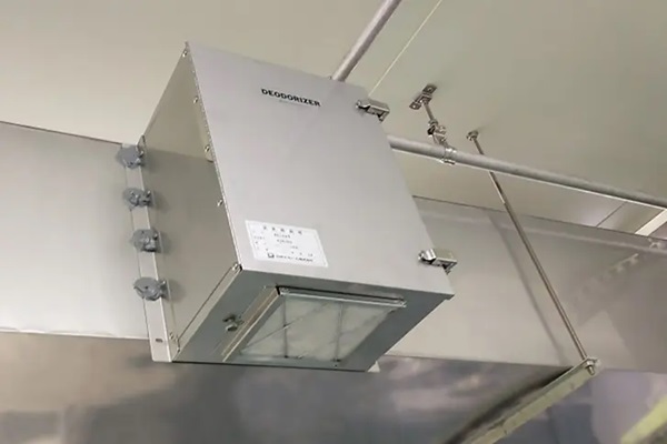 餃子工場_脱臭装置導入事例