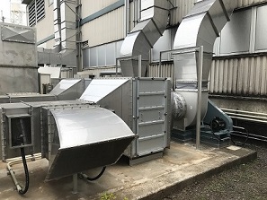 食品工場_脱臭装置導入事例