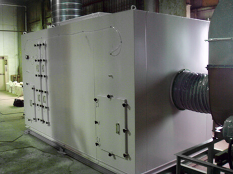 水産飼料工場_脱臭装置導入事例