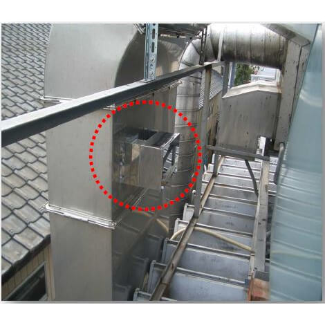 加工食品工場_脱臭装置導入事例