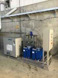 新設の汚泥処理施設_脱臭装置導入事例